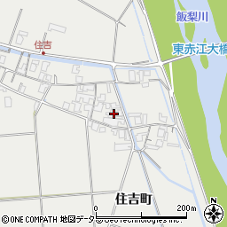 島根県安来市赤江町住吉町1257周辺の地図