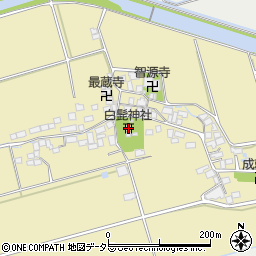 滋賀県長浜市湖北町今西456周辺の地図