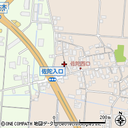 鳥取県米子市淀江町佐陀552周辺の地図