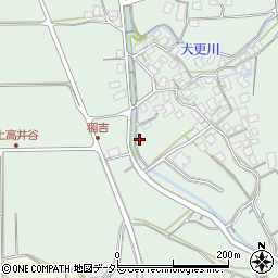 鳥取県米子市淀江町稲吉156周辺の地図