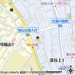 セブンイレブン綾瀬早川店周辺の地図