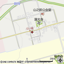 滋賀県長浜市山ノ前町320周辺の地図