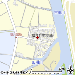 島根県安来市東赤江町福井町1372-43周辺の地図