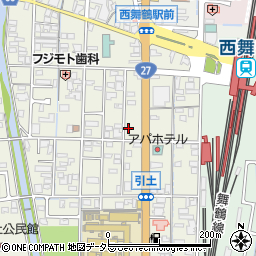 京都府舞鶴市引土219周辺の地図