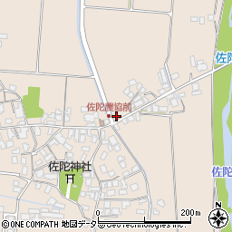 鳥取県米子市淀江町佐陀489周辺の地図
