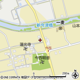 滋賀県長浜市湖北町今西2108周辺の地図