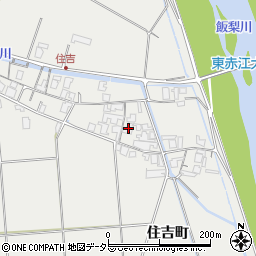 島根県安来市赤江町住吉町1255周辺の地図