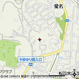 神奈川県厚木市愛名516-22周辺の地図