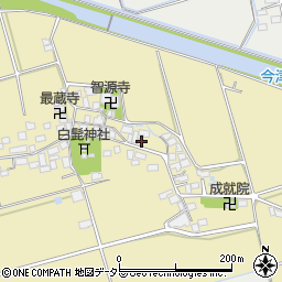 滋賀県長浜市湖北町今西652周辺の地図