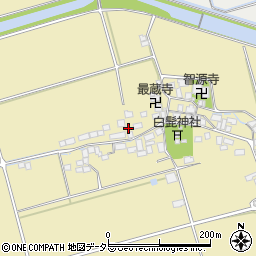 滋賀県長浜市湖北町今西713周辺の地図