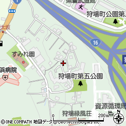 神奈川県横浜市保土ケ谷区狩場町293-105周辺の地図