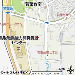 鳥取県鳥取市若葉台南7丁目108周辺の地図
