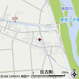 島根県安来市赤江町住吉町1256周辺の地図