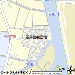 島根県安来市東赤江町福井町1372-34周辺の地図