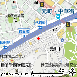 ミナト貿易ビル周辺の地図