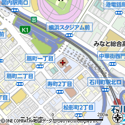 横浜家庭裁判所周辺の地図
