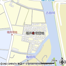島根県安来市東赤江町福井町1372-35周辺の地図