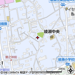 神奈川県綾瀬市深谷上6丁目周辺の地図