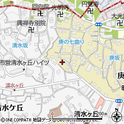 ラフィネス南太田周辺の地図