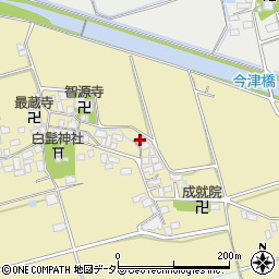 滋賀県長浜市湖北町今西651周辺の地図