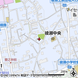 神奈川県綾瀬市深谷上6丁目27周辺の地図