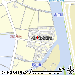 島根県安来市東赤江町福井町1372-36周辺の地図