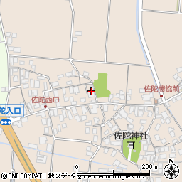 鳥取県米子市淀江町佐陀522周辺の地図