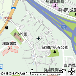 神奈川県横浜市保土ケ谷区狩場町292-106周辺の地図
