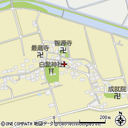 滋賀県長浜市湖北町今西461周辺の地図