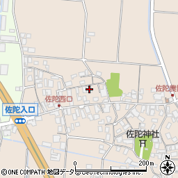 鳥取県米子市淀江町佐陀525周辺の地図
