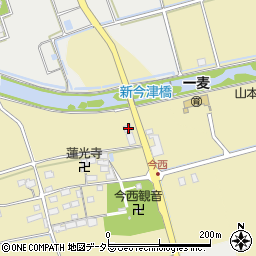 滋賀県長浜市湖北町今西2107周辺の地図