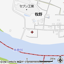 岐阜県美濃加茂市牧野1359周辺の地図