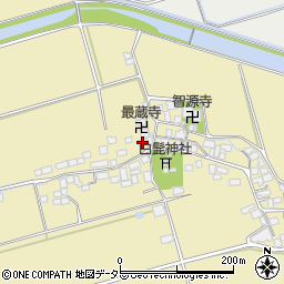 滋賀県長浜市湖北町今西709周辺の地図