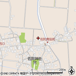 鳥取県米子市淀江町佐陀496-2周辺の地図