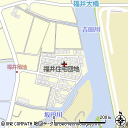 島根県安来市東赤江町福井町1372周辺の地図