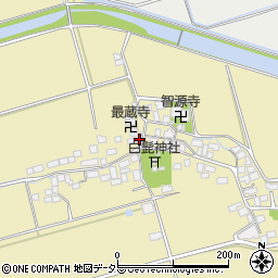 滋賀県長浜市湖北町今西708周辺の地図