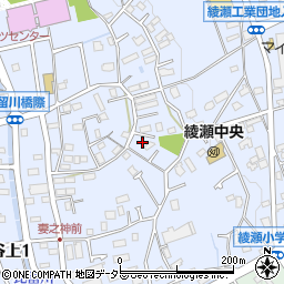 神奈川県綾瀬市深谷上6丁目26-5周辺の地図