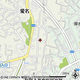 神奈川県厚木市愛名1348-7周辺の地図
