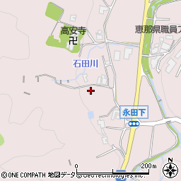 岐阜県恵那市長島町永田640周辺の地図