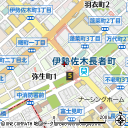 横濱家系ラーメン 勝鬨家周辺の地図
