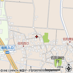 鳥取県米子市淀江町佐陀577周辺の地図