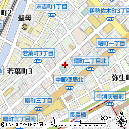 平禄寿司 横浜中伊勢佐木町店周辺の地図