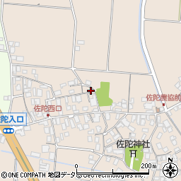 鳥取県米子市淀江町佐陀579-1周辺の地図