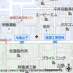 中央引越センター神奈川支店周辺の地図