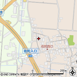 鳥取県米子市淀江町佐陀541-2周辺の地図
