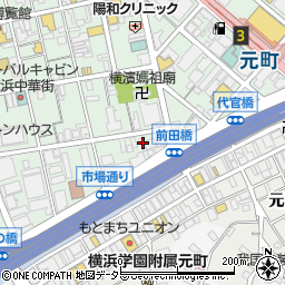 日絹倉庫株式会社　不動産部周辺の地図