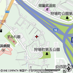 神奈川県横浜市保土ケ谷区狩場町293-30周辺の地図