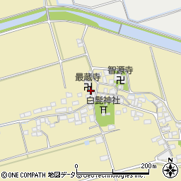 滋賀県長浜市湖北町今西707周辺の地図