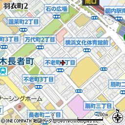神奈川県　卓球協会周辺の地図