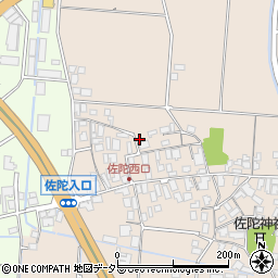 鳥取県米子市淀江町佐陀571周辺の地図